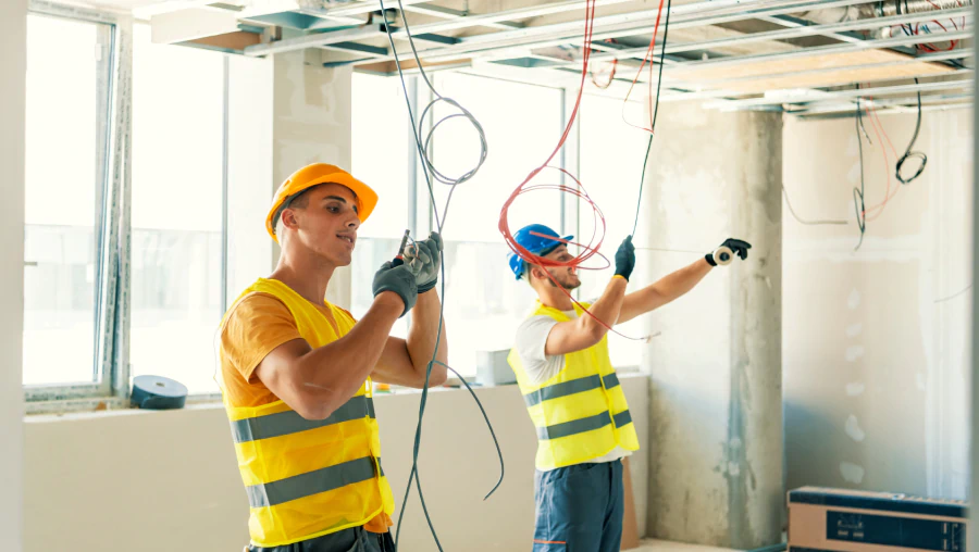 new builds construction electricals